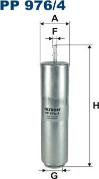 Filtron PP976/4 - Filtro carburante www.autoricambi360.it
