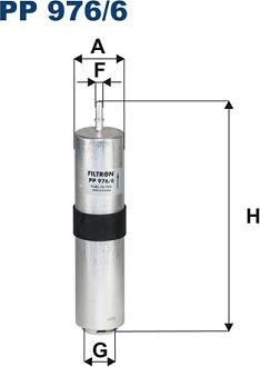 Filtron PP 976/6 - Filtro carburante www.autoricambi360.it