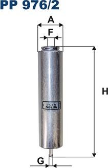 Filtron PP976/2 - Filtro carburante www.autoricambi360.it