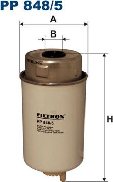 Filtron PP848/5 - Filtro carburante www.autoricambi360.it