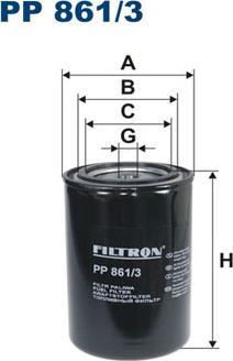 Filtron PP861/3 - Filtro carburante www.autoricambi360.it