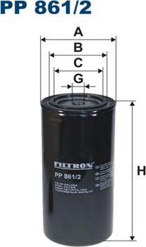Filtron PP861/2 - Filtro carburante www.autoricambi360.it