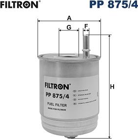 Filtron PP 875/4 - Filtro carburante www.autoricambi360.it