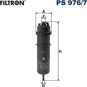 Filtron PS 976/7 - Filtro carburante www.autoricambi360.it