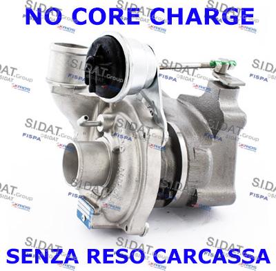 Fispa 49.075R - Turbocompressore, Sovralimentazione www.autoricambi360.it