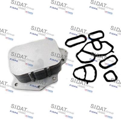 Fispa 590051 - Radiatore olio, Olio motore www.autoricambi360.it