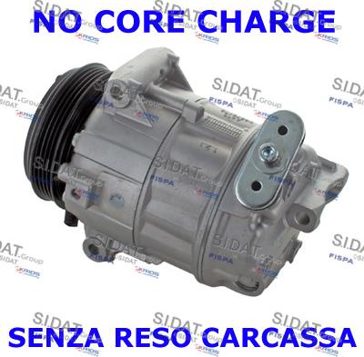 Fispa 1.4143R - Compressore, Climatizzatore www.autoricambi360.it