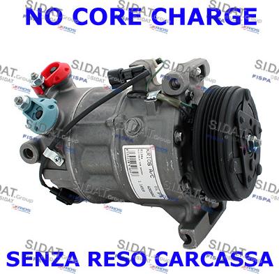 Fispa 1.1491R - Compressore, Climatizzatore www.autoricambi360.it
