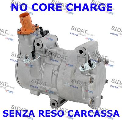 Fispa 1.2199R - Compressore, Climatizzatore www.autoricambi360.it
