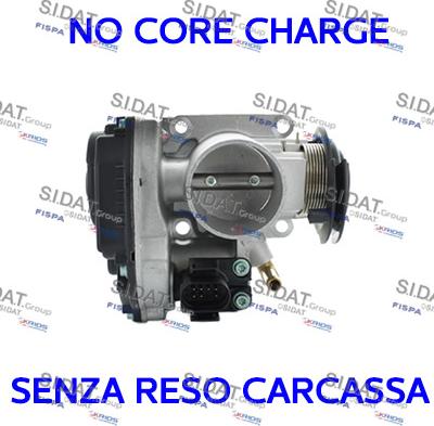 Fispa 88.004R - Corpo farfallato www.autoricambi360.it