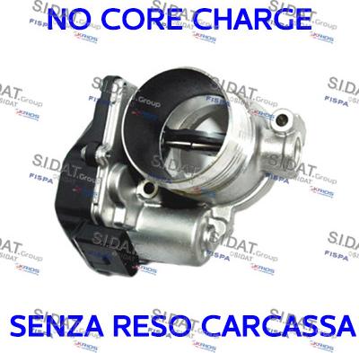 Fispa 88.167R - Corpo farfallato www.autoricambi360.it