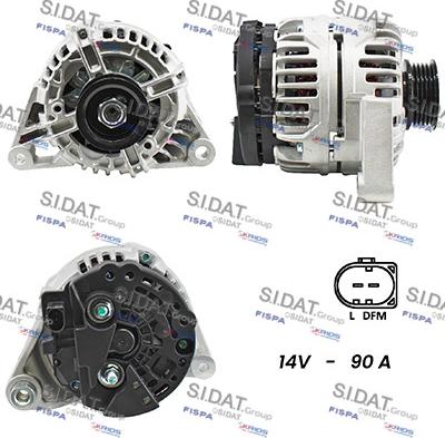 Fispa A12BH0499A2 - Alternatore www.autoricambi360.it