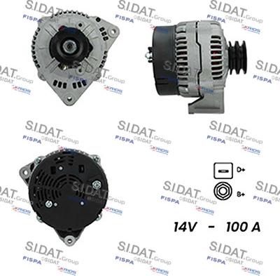 Fispa A12BH0438A2 - Alternatore www.autoricambi360.it