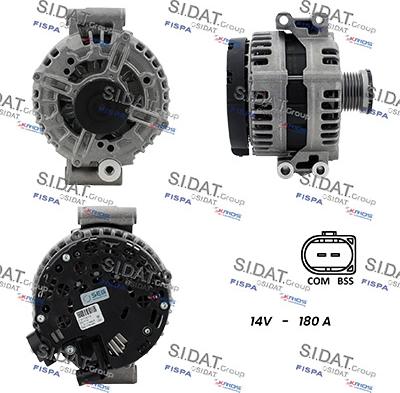 Fispa A12BH0509 - Alternatore www.autoricambi360.it