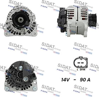 Fispa A12BH0529A2 - Alternatore www.autoricambi360.it