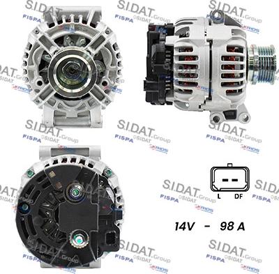Fispa A12BH0575A2 - Alternatore www.autoricambi360.it