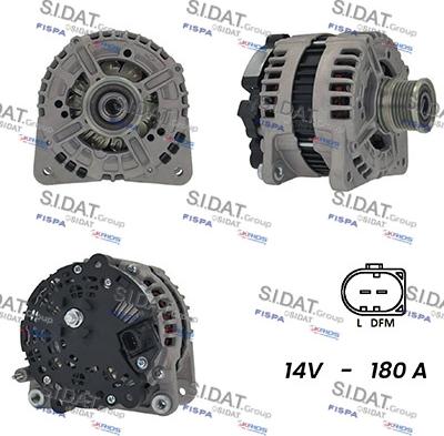 Fispa A12BH0098A2 - Alternatore www.autoricambi360.it
