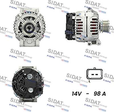 Fispa A12BH0104A2 - Alternatore www.autoricambi360.it