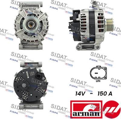 Fispa A12BH0106AS - Alternatore www.autoricambi360.it