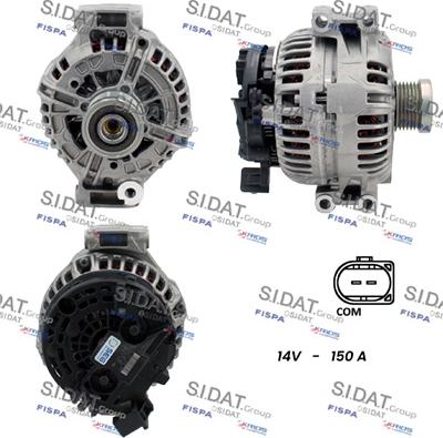 Fispa A12BH0123 - Alternatore www.autoricambi360.it