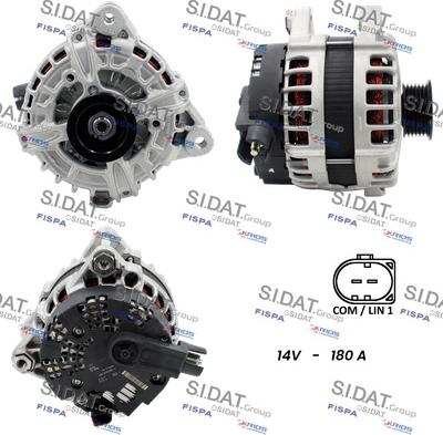 Fispa A12BH0896 - Alternatore www.autoricambi360.it