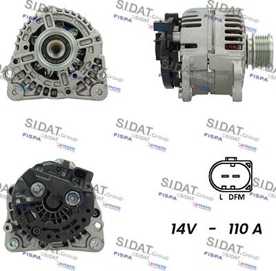 Fispa A12BH0883 - Alternatore www.autoricambi360.it