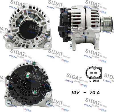 Fispa A12BH0839A2 - Alternatore www.autoricambi360.it