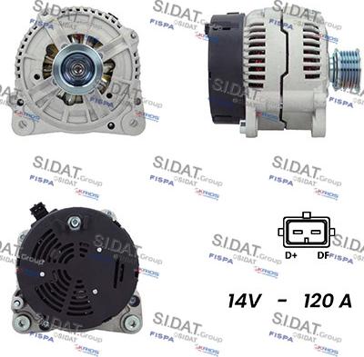 Fispa A12BH0836A2 - Alternatore www.autoricambi360.it