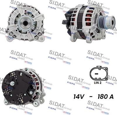Fispa A12BH0877AS - Alternatore www.autoricambi360.it