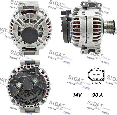 Fispa A12BH0397A2 - Alternatore www.autoricambi360.it