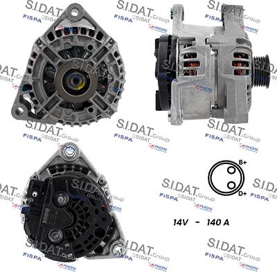 Fispa A12BH0348 - Alternatore www.autoricambi360.it