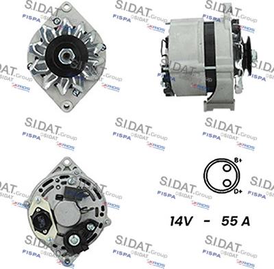 Fispa A12BH0347A2 - Alternatore www.autoricambi360.it