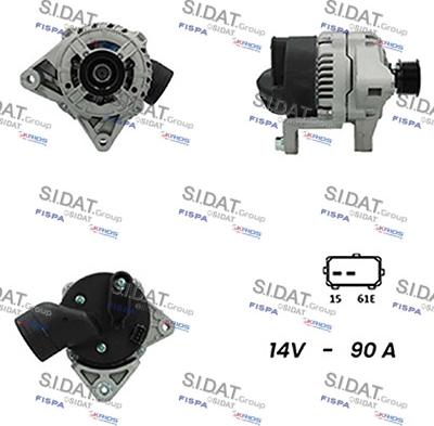 Fispa A12BH0382A2 - Alternatore www.autoricambi360.it