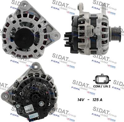 Fispa A12BH0299 - Alternatore www.autoricambi360.it