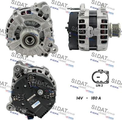 Fispa A12BH0256 - Alternatore www.autoricambi360.it