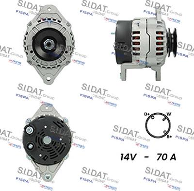 Fispa A12BH0227A2 - Alternatore www.autoricambi360.it