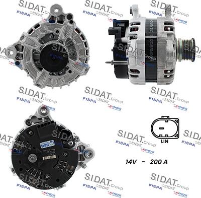 Fispa A12BH0745 - Alternatore www.autoricambi360.it