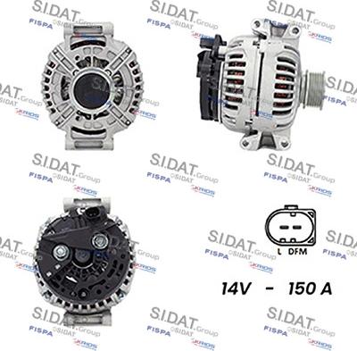 Fispa A12BH0741A2 - Alternatore www.autoricambi360.it