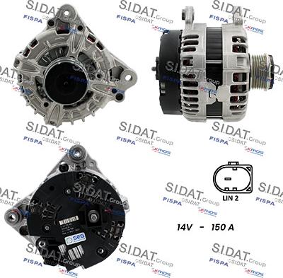 Fispa A12BH0752 - Alternatore www.autoricambi360.it