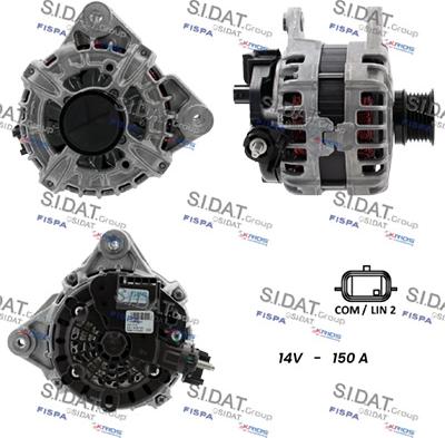Fispa A12BH0703 - Alternatore www.autoricambi360.it