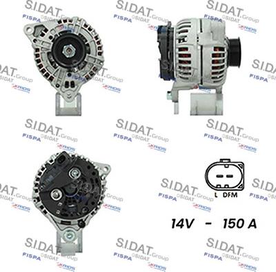Fispa A12BH0737A2 - Alternatore www.autoricambi360.it