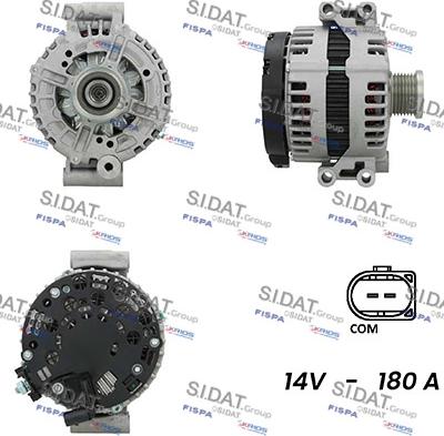 Fispa A12BH0777AS - Alternatore www.autoricambi360.it