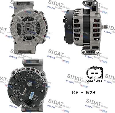 Fispa A12BH1093 - Alternatore www.autoricambi360.it