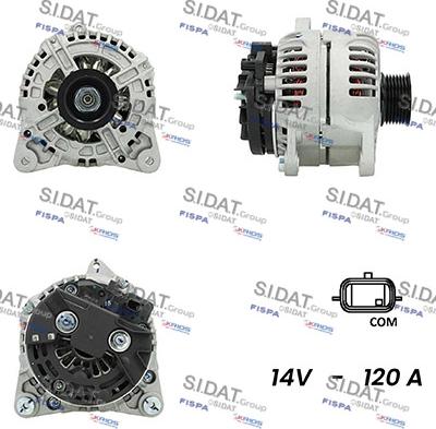 Fispa A12BH1019AS - Alternatore www.autoricambi360.it