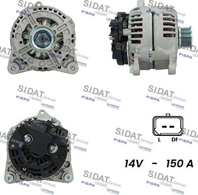 Fispa A12BH1020A2 - Alternatore www.autoricambi360.it