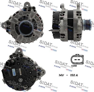 Fispa A12BH1342 - Alternatore www.autoricambi360.it