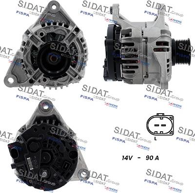 Fispa A12BH1360 - Alternatore www.autoricambi360.it