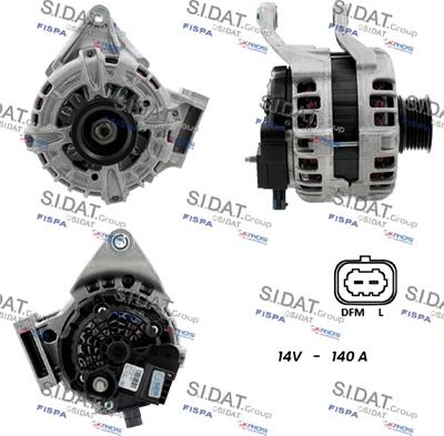 Fispa A12BH1388 - Alternatore www.autoricambi360.it