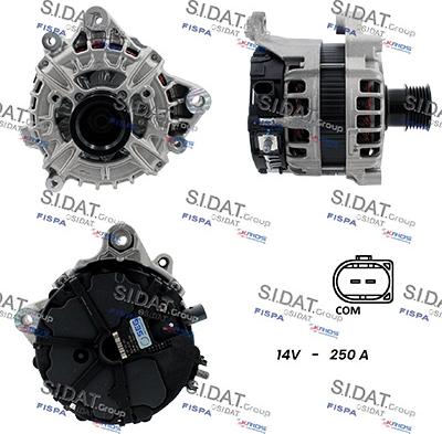 Fispa A12BH1374 - Alternatore www.autoricambi360.it