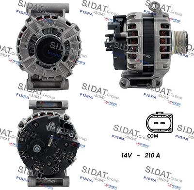 Fispa A12BH1372 - Alternatore www.autoricambi360.it